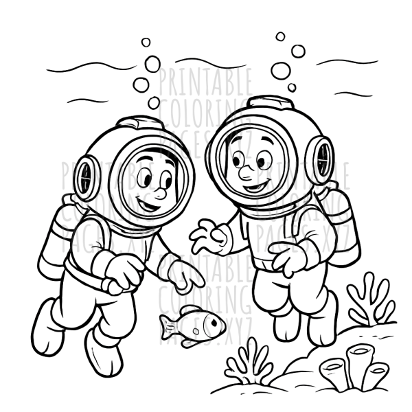 Underwater Adventure with Deep Sea Divers
