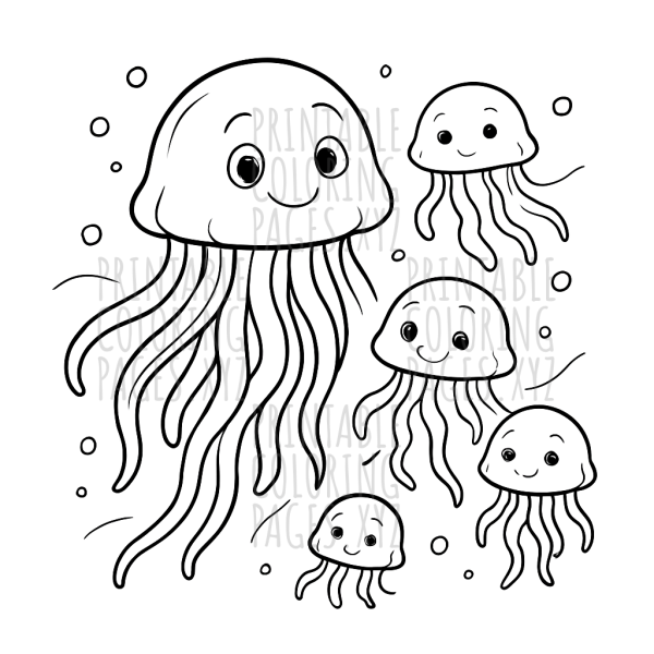 Mystical Deep Sea Jellyfish Bloom Adventure