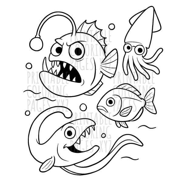 Underwater Wonders: Deep Sea Ocean Creatures Adventure