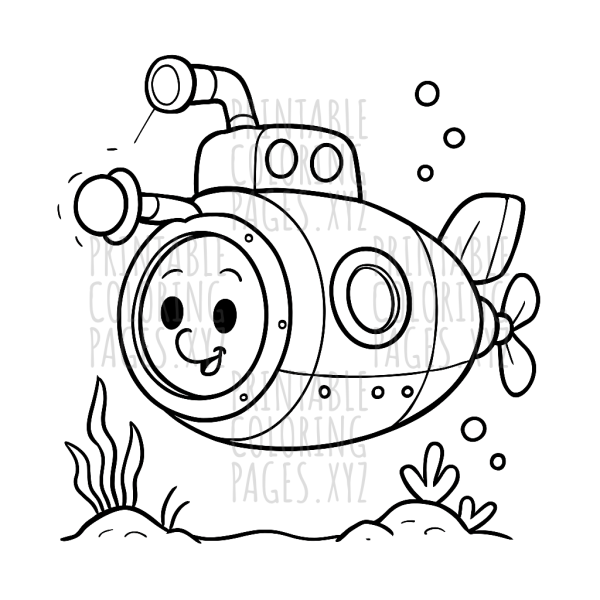 Underwater Adventure: Deep Sea Submarine Quest