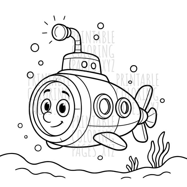 Underwater Adventure with a Deep Sea Submarine
