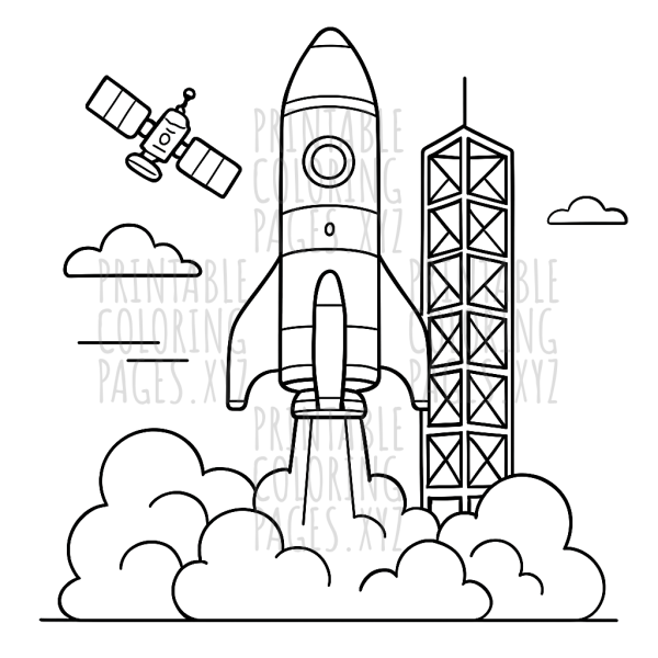 Epic Satellite Launch Adventure