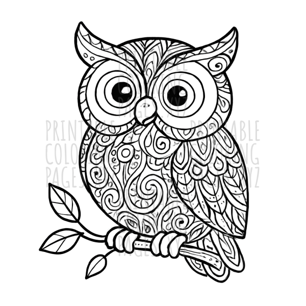 Intricate Animal Designs for Creative Coloring