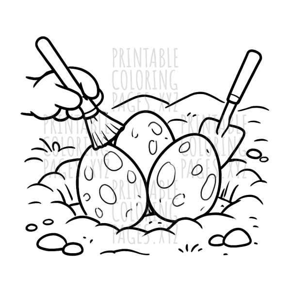Dinosaur Egg Fossil Dig Adventure