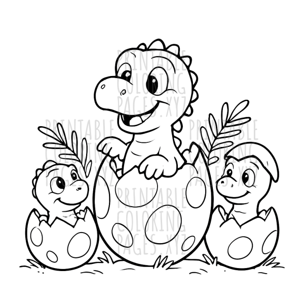 Dinosaur Eggs Hatching Adventure