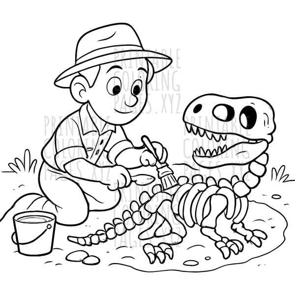 Jurassic Journey to the Dinosaur Skeleton Excavation Site