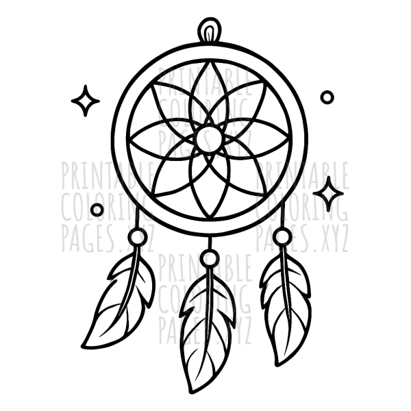 Whimsical Dreamcatcher with Feathers