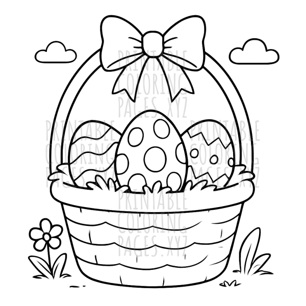 Colorful Easter Egg Basket Adventure