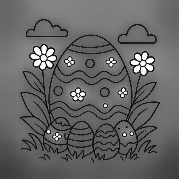 Springtime Easter Egg Garden Adventure