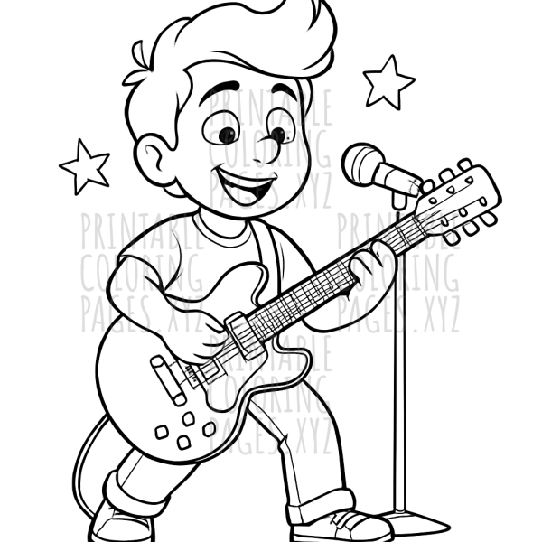 Rock the Stage with an Electric Guitar Soloist