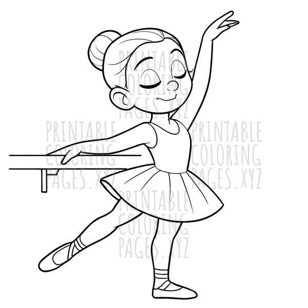 Graceful Ballet Dreams: Elegant Rehearsal Scene