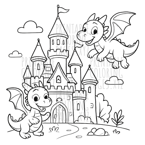 Enchanted Castle Adventure with Dragons