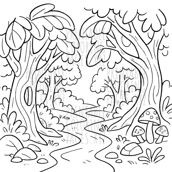 Magical Journey Through the Enchanted Forest Path