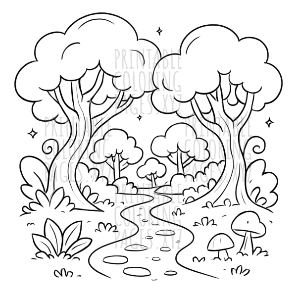 Magical Journey Through the Enchanted Forest Path