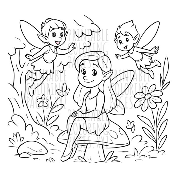 Mystical Enchanted Forest Adventure with Fairies