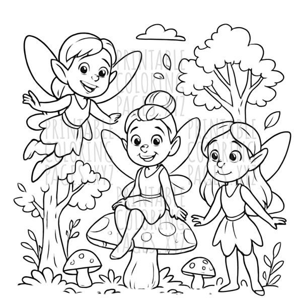 Mystical Fairies of the Enchanted Forest