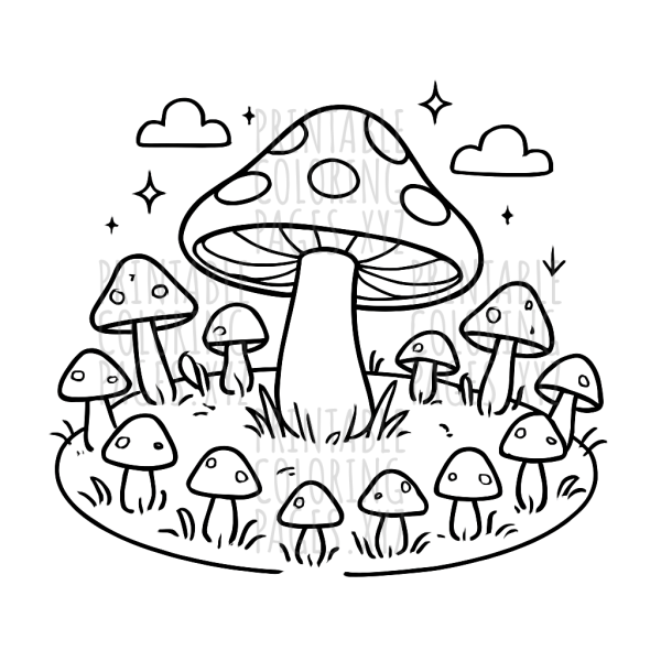 Magical Enchanted Mushroom Circle Adventure