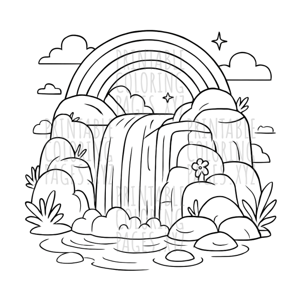 Magical Enchanted Waterfall Adventure