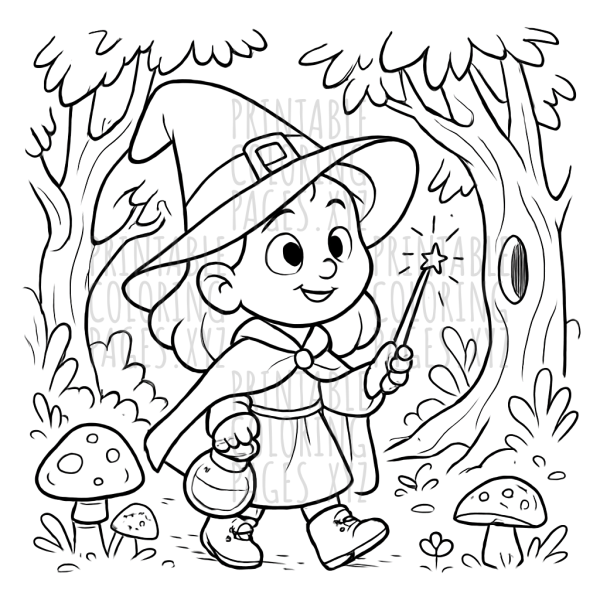 Mystical Adventures in the Enchanted Witch Forest