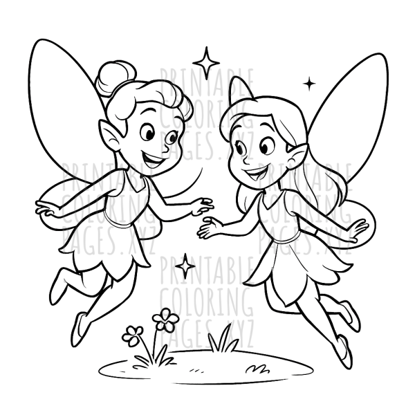 Enchanted Fairies with Glowing Wings