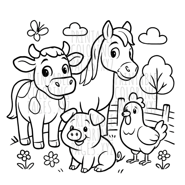 Springtime Fun with Friendly Farm Animals