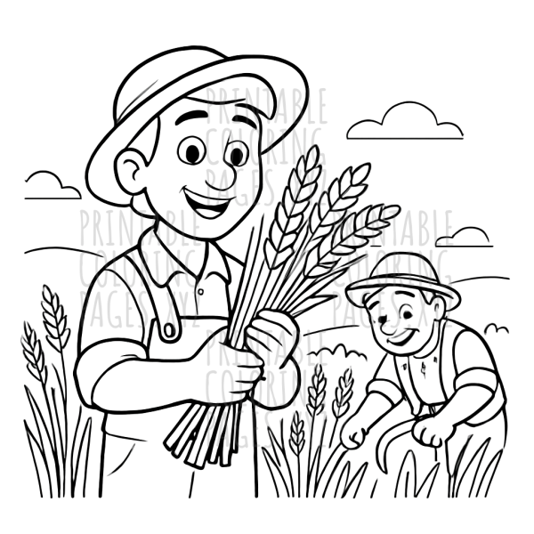 Harvest Time Adventure on the Wheat Farm