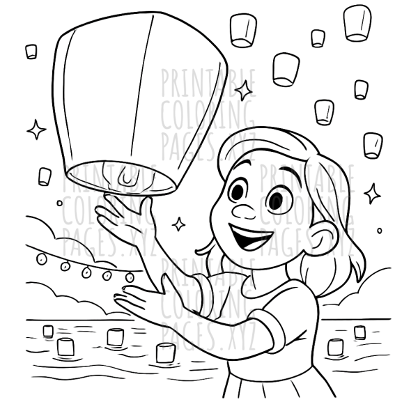 Glowing Festival Lantern Celebration