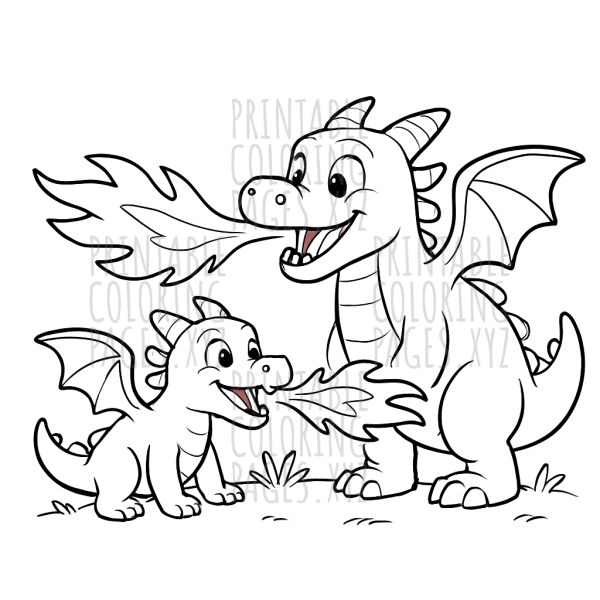 Mystical Fire-Breathing Dragons Adventure