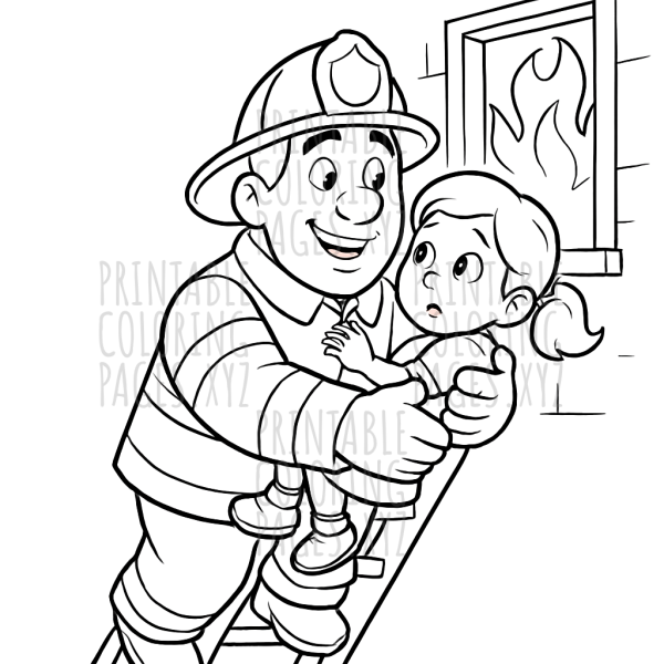 Heroic Firefighter Rescue Adventure