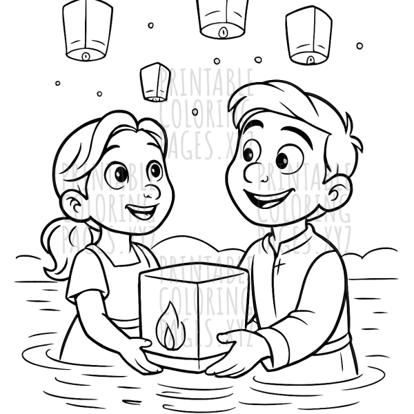 Glow of the Floating Lantern Festival
