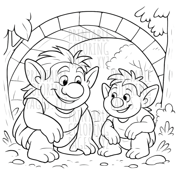 Magical Forest Trolls Under the Bridge Adventure