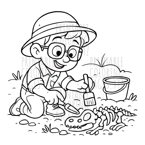 Dinosaur Fossil Excavation Adventure