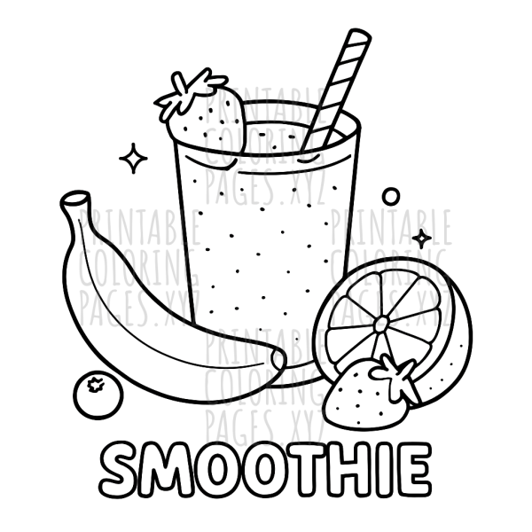 Tasty Fruit Smoothie Ingredients Fun