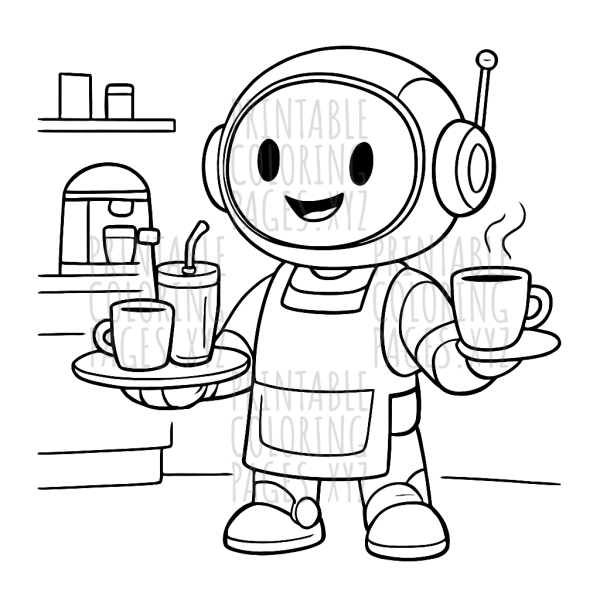 Step Into the Future at the Robot Café