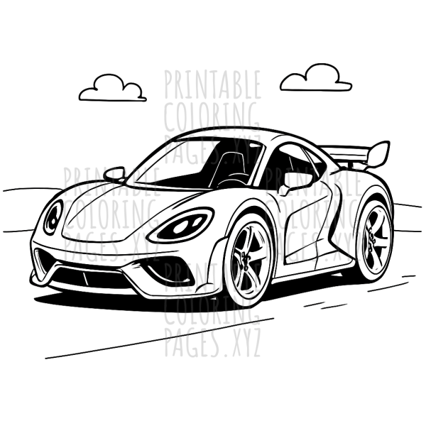 Sleek Futuristic Sports Cars Zooming Into Imagination
