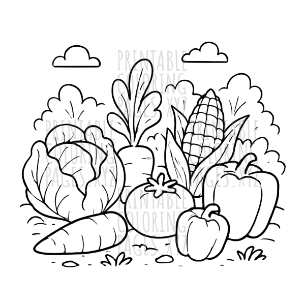 Veggie Patch Magic: A Garden Full of Fresh Vegetables