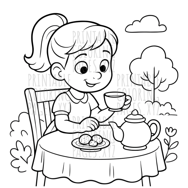 Whimsical Garden Tea Party Adventure