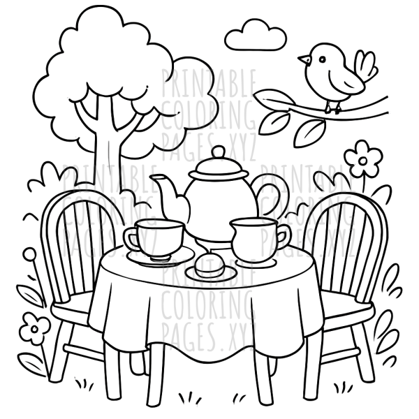 Whimsical Garden Tea Party Adventure