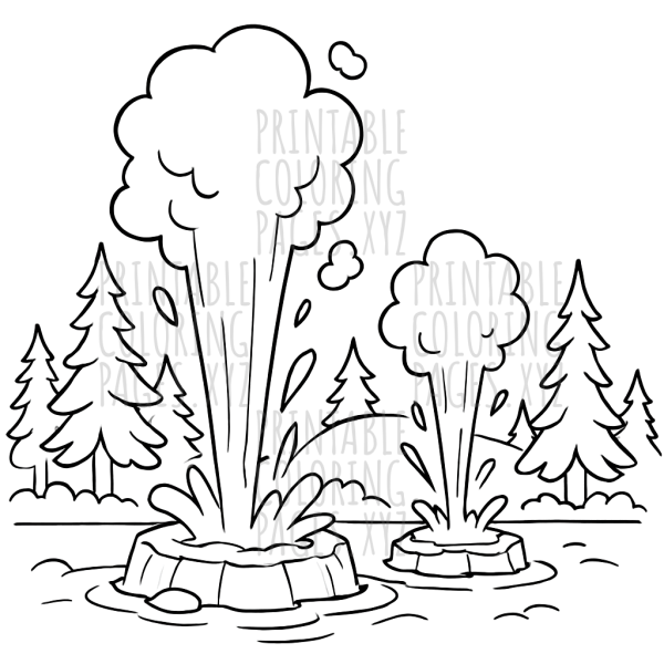 Mystical Geyser Eruption Adventure