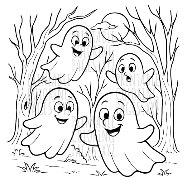 Spooky Ghost Adventures in the Haunted Forest