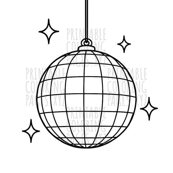 Shiny Glittering Disco Ball Fun