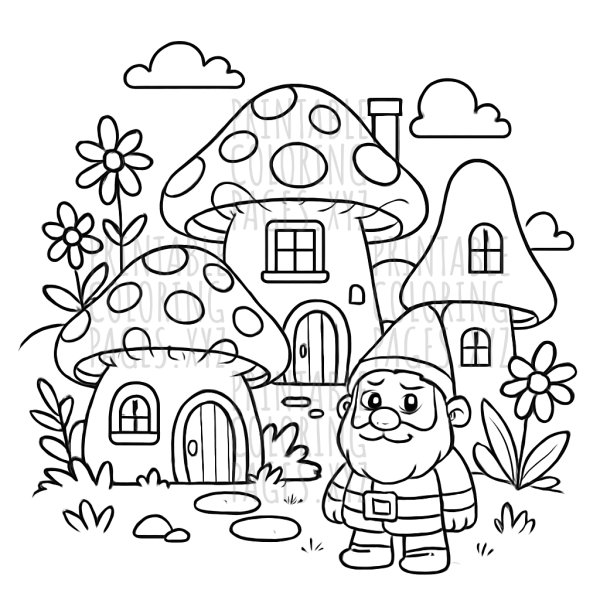 Whimsical Gnome Village Adventure