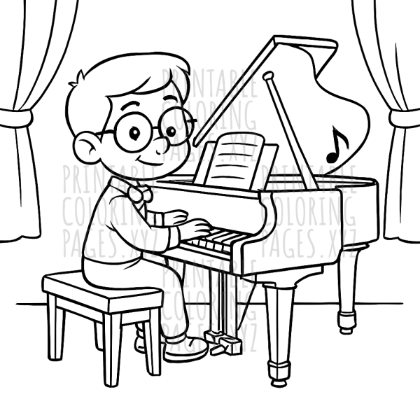 Elegant Grand Piano Performance