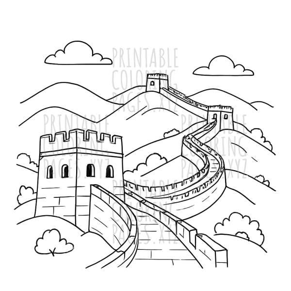 The Great Wall's Winding Hills Adventure