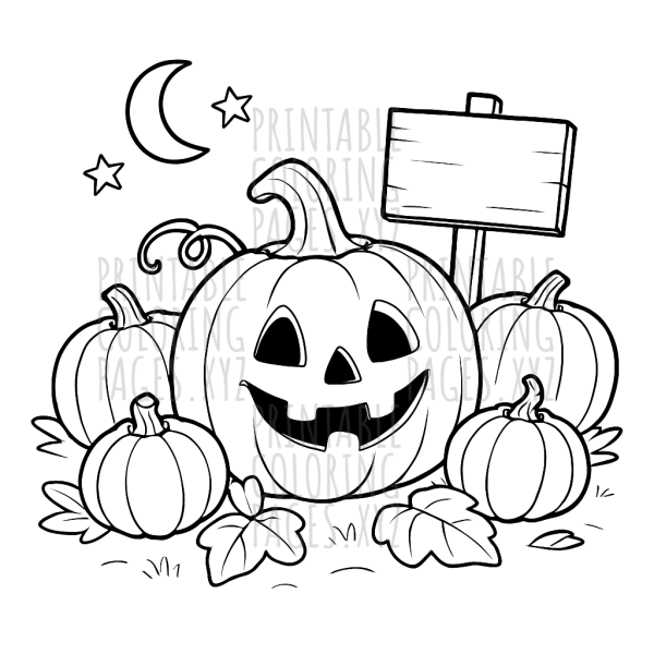 Spooky Fun in the Halloween Pumpkin Patch