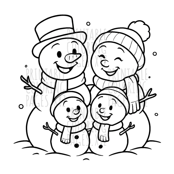 Joyful Snowmen Family Fun