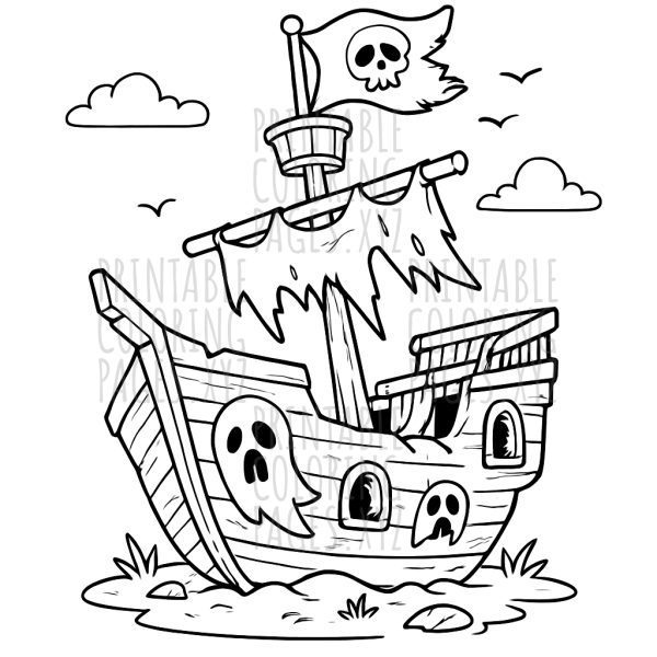 Mystery at the Haunted Pirate Shipwreck
