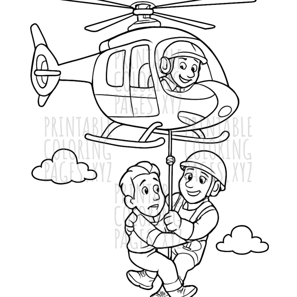 Heroic Helicopter Rescue Adventure