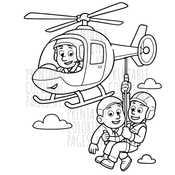 Heroic Helicopter Rescue Adventure