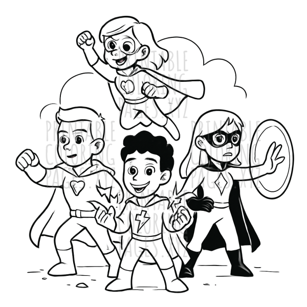 Superheroes with Amazing Powers